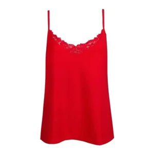 Marie jo Hemdje: Soft Studio, Bretel , True Red, met kantje ( MJO.409 )