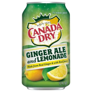Ginger Ale + Lemonade 0,355 l. (import)