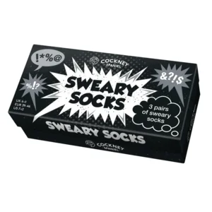 Heren Sweary sokken Teksten 3 paar 39-42 Cockney Spaniel