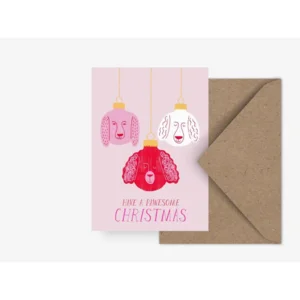 Postkaart : Pawsome Christmas