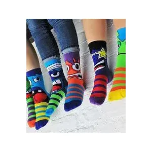 Mashers Kindersokken Mismatched 6 stuks in een Cadeaudoos Oddsocks