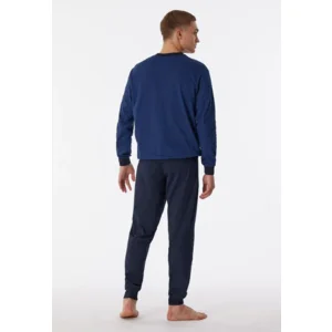 Schiesser – Comfort Essentials - Pyjama – 180252 - Navy