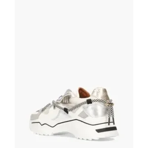Dwrs Jupiter Grijs/Zilver Damessneakers