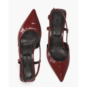 Pomme D'or 2253 Bordeaux Dames Slingbackpumps