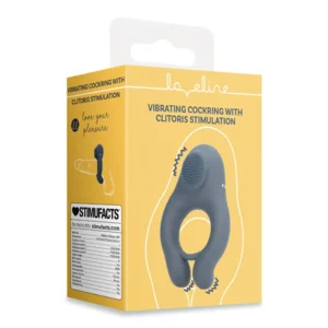 Loveline Vibrerende Cockring Indigo Blue