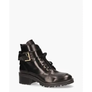 Nubikk Djuna Aubine Zwart Dames Veterboots