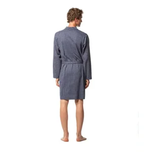 Egatex ( Soy ) Heren Kamerjas: Blauw, lichte kwaliteit, boven de knie lengte ( EGA.477 )