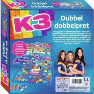 K3 Bordspel Dubbel Dobbelpret