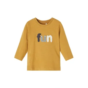 Name-it Jongens Newborn Tshirt Lennart Cumin