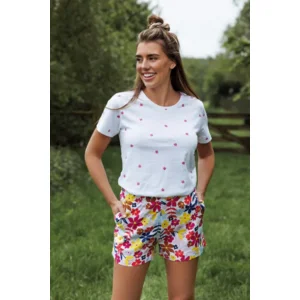 Pastunette ( Rebelle ) Pyjama Dames: Shirt + Short ( PAS.75 )