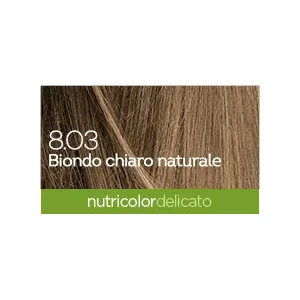 Biokap Nutricolor Delicato 8.03 Natuurlijk Lichtblond 140 ml