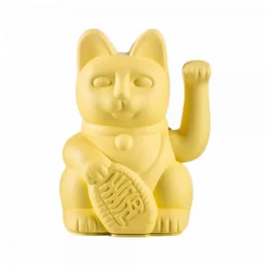 Donky Products Lucky Cat (Waving Cat) Yellow