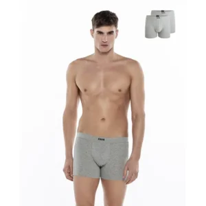Punto Blanco Heren Boxershort: Duopack, Grijs ( PUN.34 )