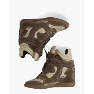 MRP By Maripé Cortina V.6 Taupe Damessneakers