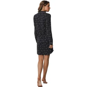 Pastunette – Lovely Meow - Nachtkleed – 11242-450-6 – Dark Grey