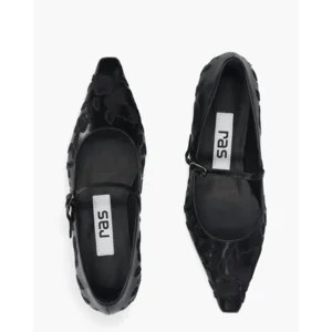 Ras 8309 Zwart Damesballerina's