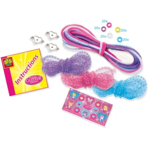 Knutselset - Glitter armbanden maken - 4+