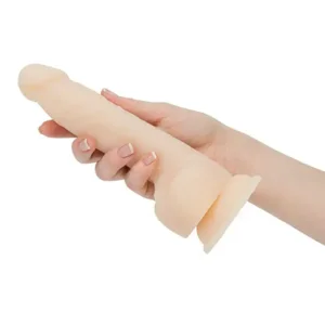 Naked Addiction Roterende & Vibrerende Vibrator Vanille 20 cm