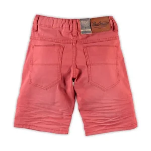 short denim bermuda radish