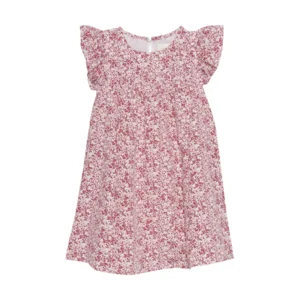 Creamie Shortsleeve Meisjes Kleedje Small Flower Cloud
