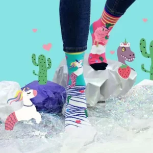 Unicorn & Lama Sokken 37-42 Oddsocks