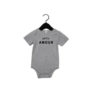 More amor romper Baby 3-6M Heather blue