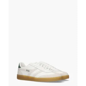 Gola Viper Leather Wit/Groen Herensneakers