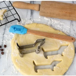 Teckel spatel met teckel uitsteekvormpje