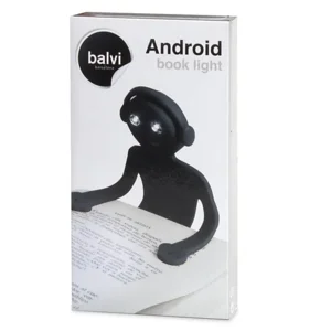 BALVI - Leeslamp Android Zwart Silicone