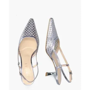 Gianmarco F. K088 Blauw Dames Slingbackpumps