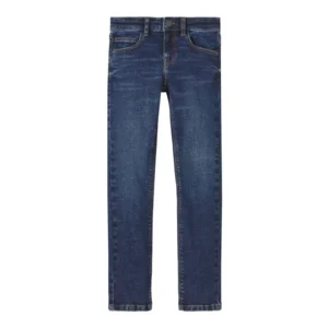 Name it Meisjes Jeansbroek Salli Slim Dark Blue Denim