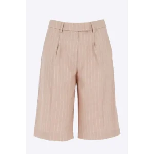 Signe Nature Bermuda: Rose / ecru gestreept ( Signe.1350 )