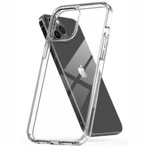 iPhone hoesje transparant Clear case + 1x Screenprotector Tempered Glass
