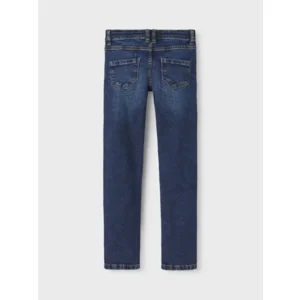 Name it Meisjes Jeansbroek Salli Slim Dark Blue Denim