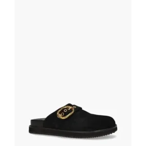 Kurt Geiger Mayfair Casual Flat Mule Zwart Damesslippers