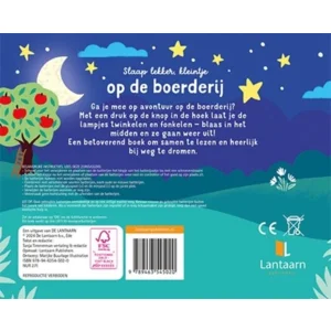 Boek - Slaap lekker, kleintje - Op de boerderij - Met licht