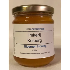 Bloemen Honing 270gr - Imkerij Keiberg