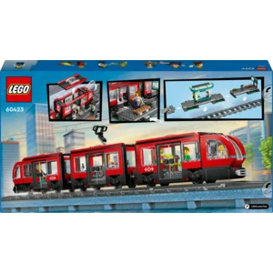 LEGO® 60423 City Stadstram en station
