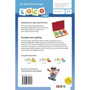 Loco Maxi - Boekje - Dolfje Weerwolfje - Puzzelen met spelling - 7-9 jaar