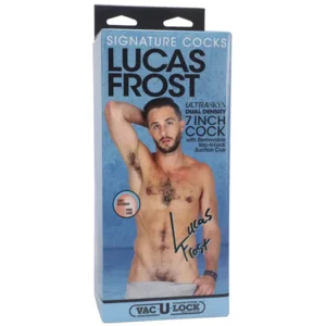 Lucas Frost Realistic Ultraskyn Dildo 7 / 18 Cm Vanilla