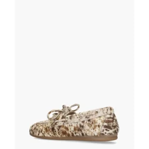 Posa Boat Loafer Hairy Pony Dames Veterschoenen