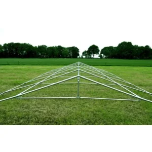 Partytent 5x8 Premium PVC Brandvertragend | Wit