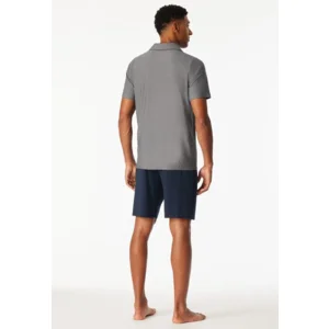 Schiesser – Selected Premium – Pyjama – 182600 – Night Blue
