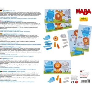 Puzzel - Vormenpuzzel - Beestachtig Wild - 13-delig