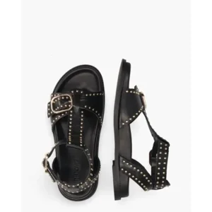 Inuovo D51008 Zwart Damesslippers