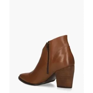 Zinda 2448 Cognac Dames Enkelboots