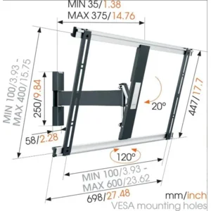 Vogel's Thin525 Tv beugel