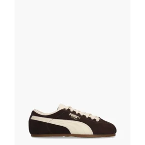 Puma Tackle Donkerbruin/Creme Damessneakers