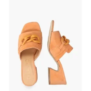 Cypres Rebelle Oranje Damesslippers