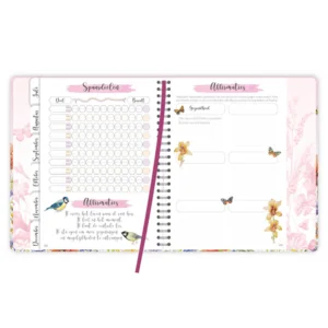 Week planner - Agenda - 2026 - Janneke Brinkman - Klaproos - 16,3x20,3cm